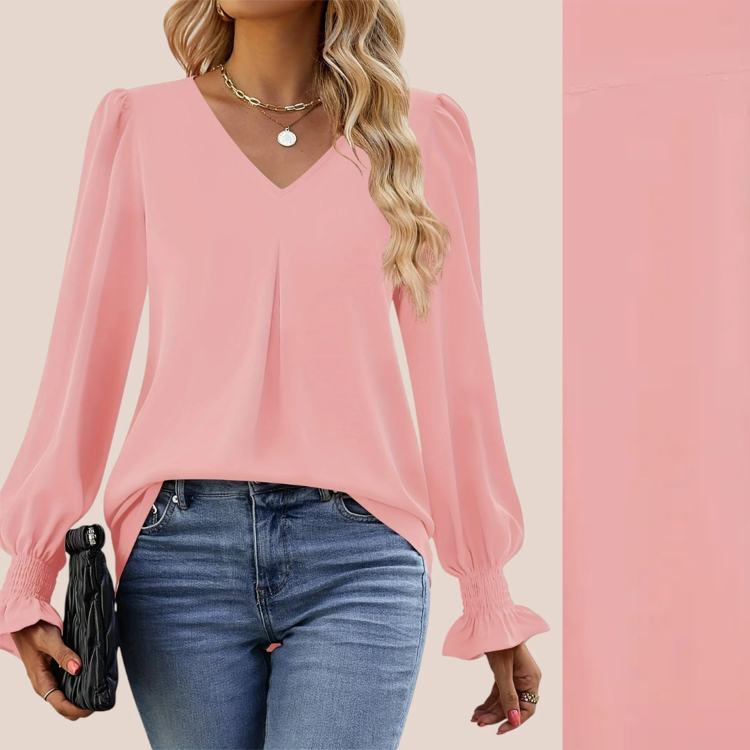 EVI™ | Elegant Efterårsbluse