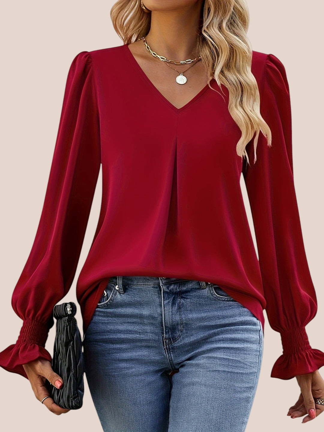 EVI™ | Elegant Efterårsbluse