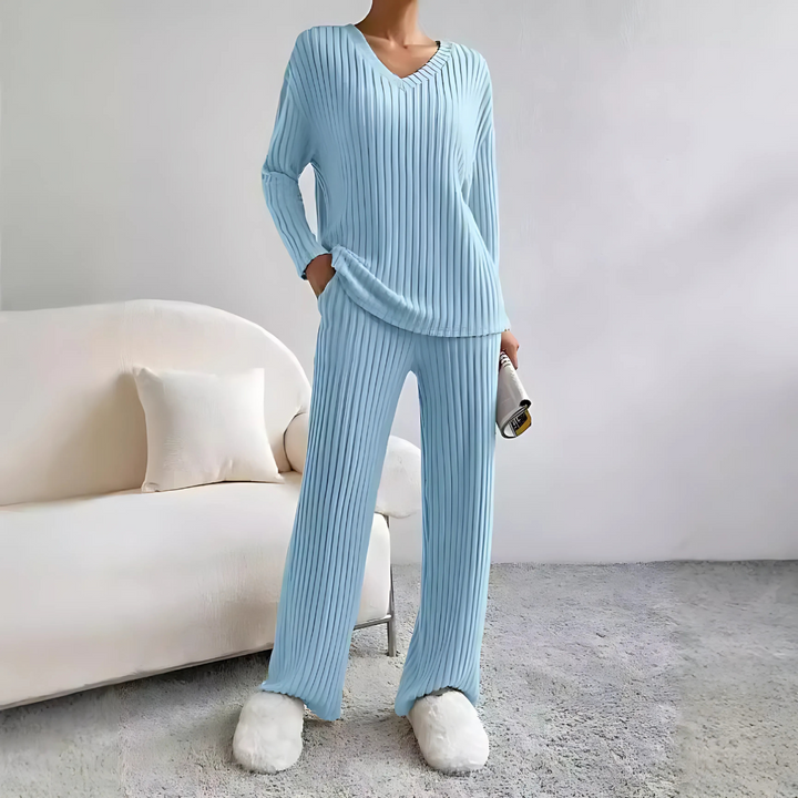 Sara - Elegant og Komfortabel 2-Delt Sæt
