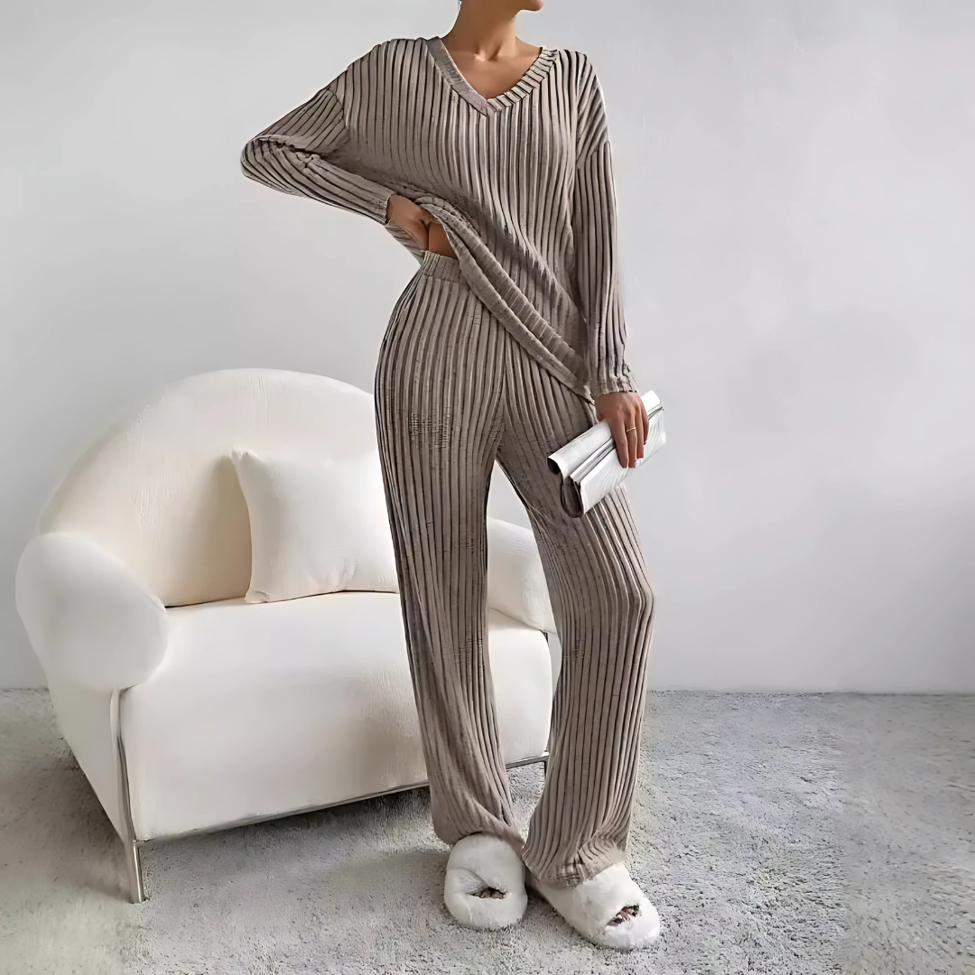 Sara - Elegant og Komfortabel 2-Delt Sæt