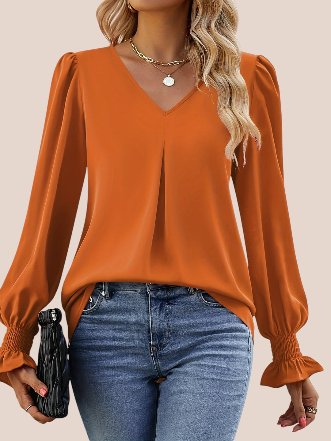 EVI™ | Elegant Efterårsbluse