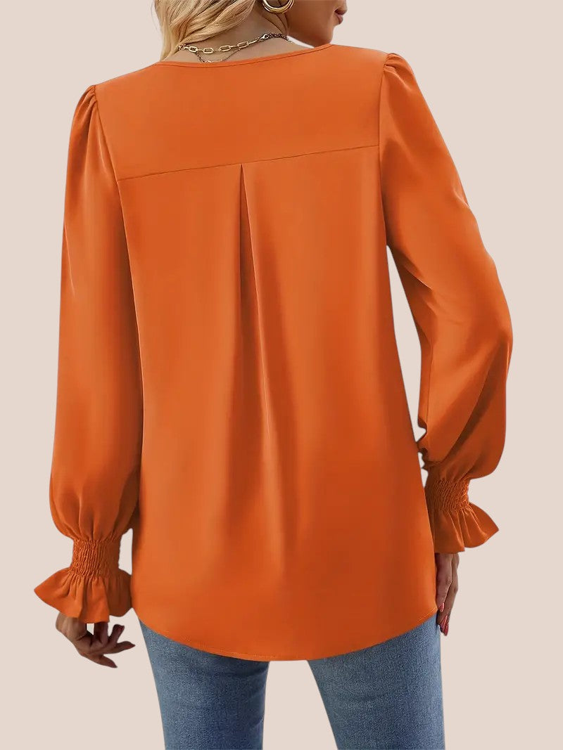 EVI™ | Elegant Efterårsbluse