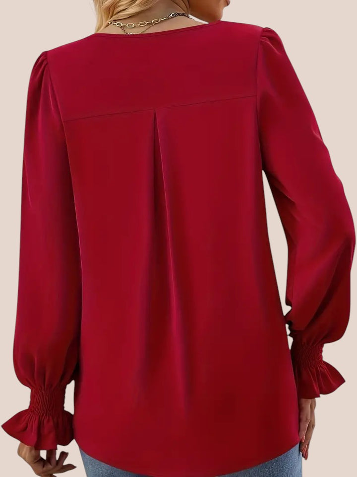 EVI™ | Elegant Efterårsbluse