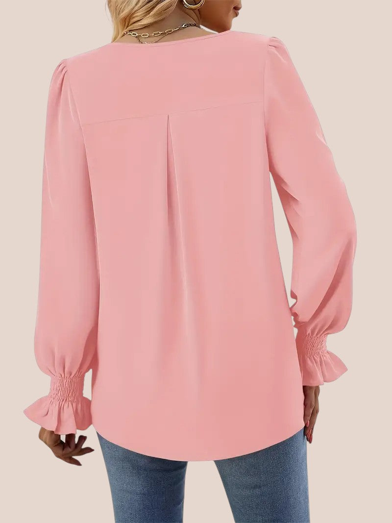EVI™ | Elegant Efterårsbluse