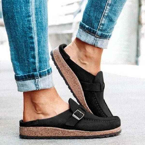 Emma | Svarta Bekväma Loafers Dam för Elegant Stil och Komfort-6