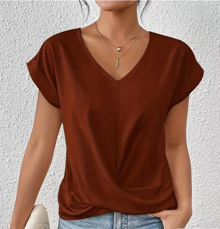 Luna | Mavekontrollerende V-hals top